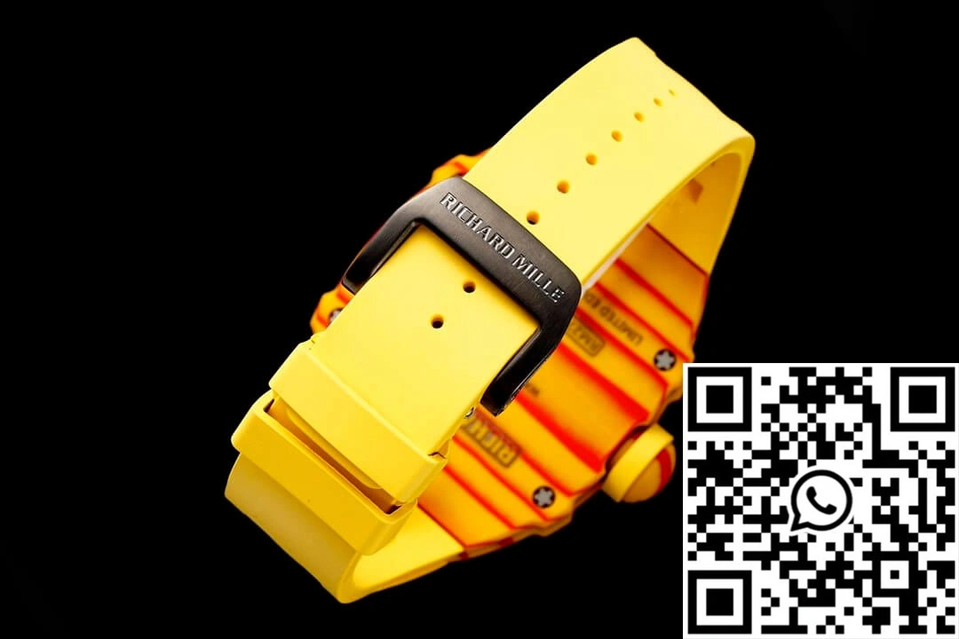 ZeroBulk Richard Mille RM27-03 Rafael Nadal Tourbillon RM Factory Yellow Rubber Strap 2348