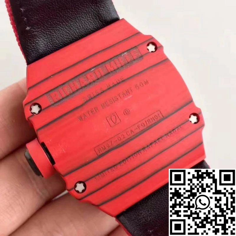 MultiPurpose Richard Mille RM27-03 Red Forged Carbon Black Skeleton Dial 2352