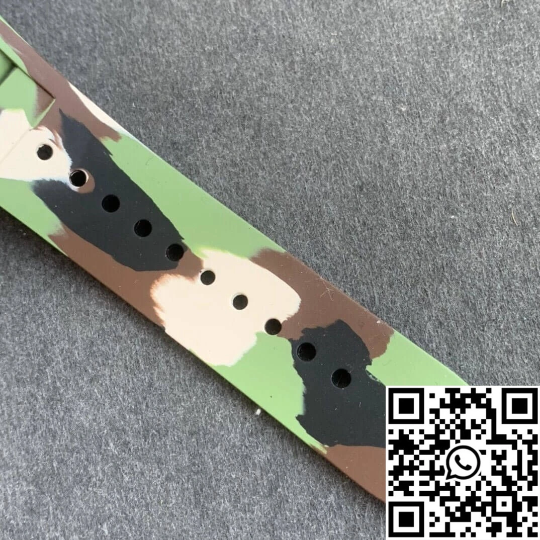 MoistureWicking Richard Mille RM35-02 KV Factory V3 Carbon Fiber Camouflage Strap 2492