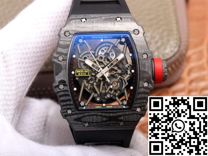 Richard Mille RM35-02 ZF Factory Carbon Fiber Case Versatile 2489
