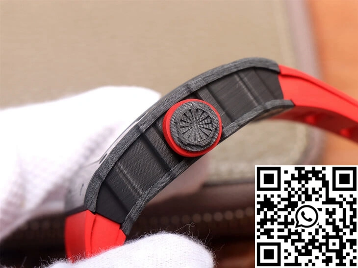 Richard Mille RM35-02 ZF Factory Red Rubber Strap Stylish 2486