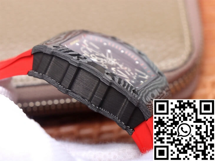 Richard Mille RM35-02 ZF Factory Red Rubber Strap Stylish 2486
