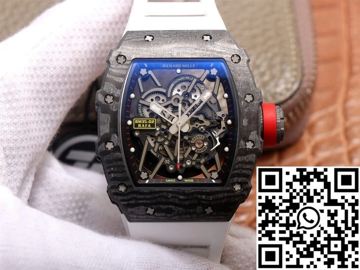 Breathable Richard Mille RM35-02 ZF Factory Skeleton Dial 2491