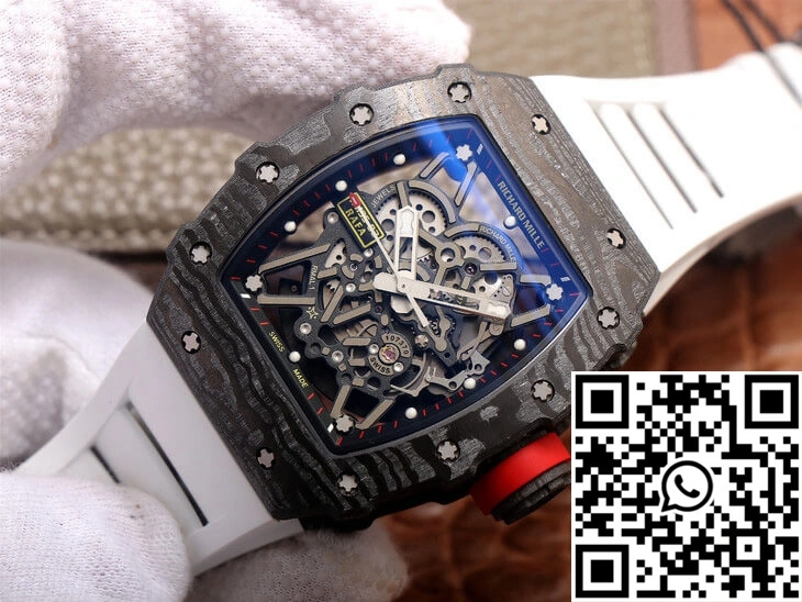 Breathable Richard Mille RM35-02 ZF Factory Skeleton Dial 2491