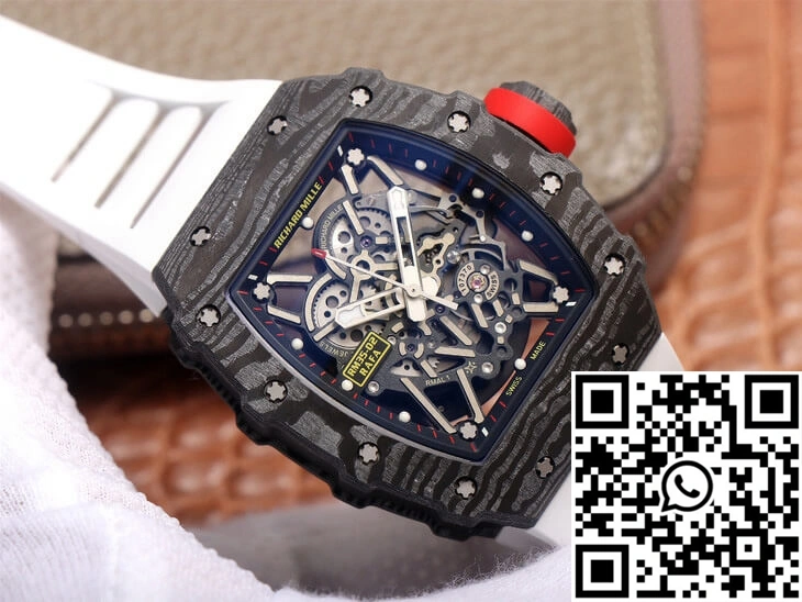 Breathable Richard Mille RM35-02 ZF Factory Skeleton Dial 2491