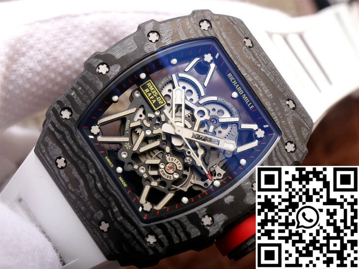 Breathable Richard Mille RM35-02 ZF Factory Skeleton Dial 2491