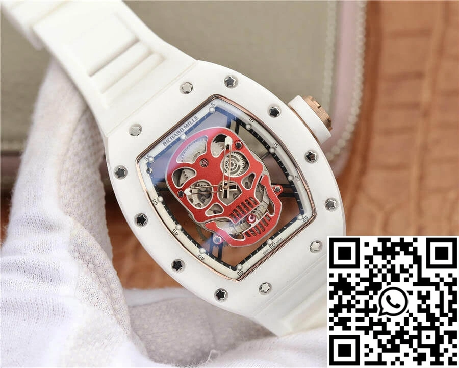 Richard Mille RM52-01 KV Factory Red Skull Dial Lightweight 2385