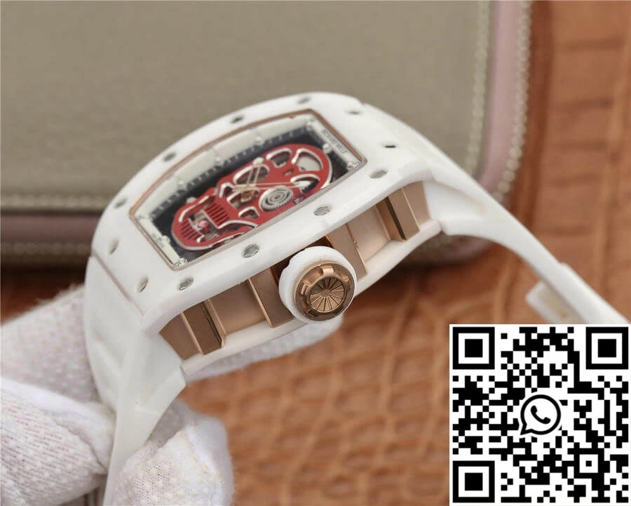 Richard Mille RM52-01 KV Factory Red Skull Dial Lightweight 2385