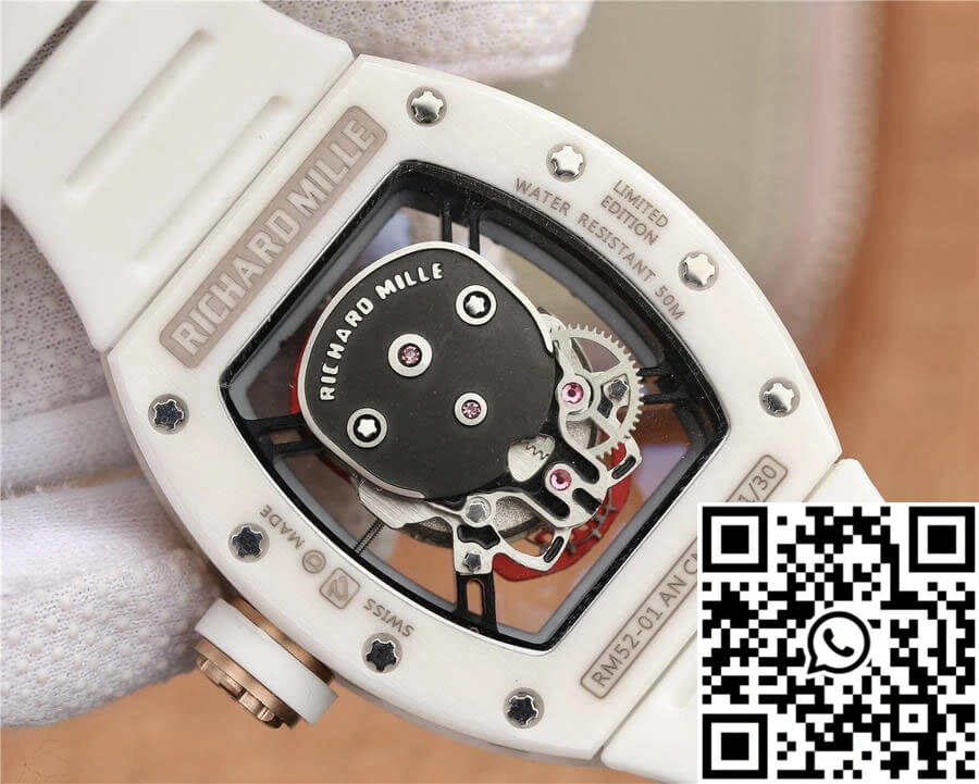 Richard Mille RM52-01 KV Factory Red Skull Dial Lightweight 2385