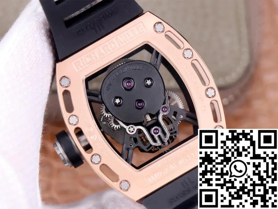 Supportive Richard Mille RM52-01 Tourbillon JB Factory Ceramic Skull Dial 2388