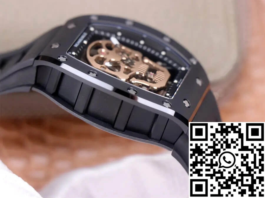 Richard Mille RM52-01 Tourbillon JB Factory Rose Gold Skull Dial GoAnywhere 2387