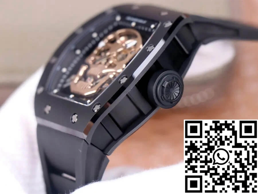 Richard Mille RM52-01 Tourbillon JB Factory Rose Gold Skull Dial GoAnywhere 2387