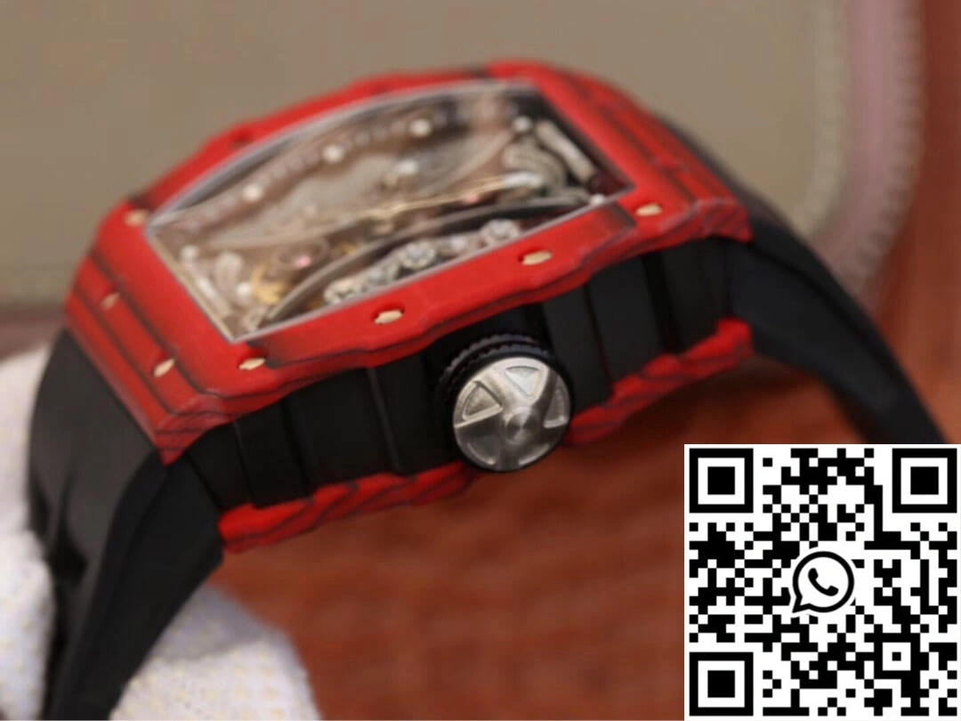 FashionForward Richard Mille RM53-01 KV Factory TPT Carbon Fiber Black Strap 2499