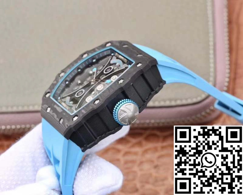 Sustainable Richard Mille RM53-01 Tourbillon Pablo Mac Donough JB Factory Black Hollow dial 2495