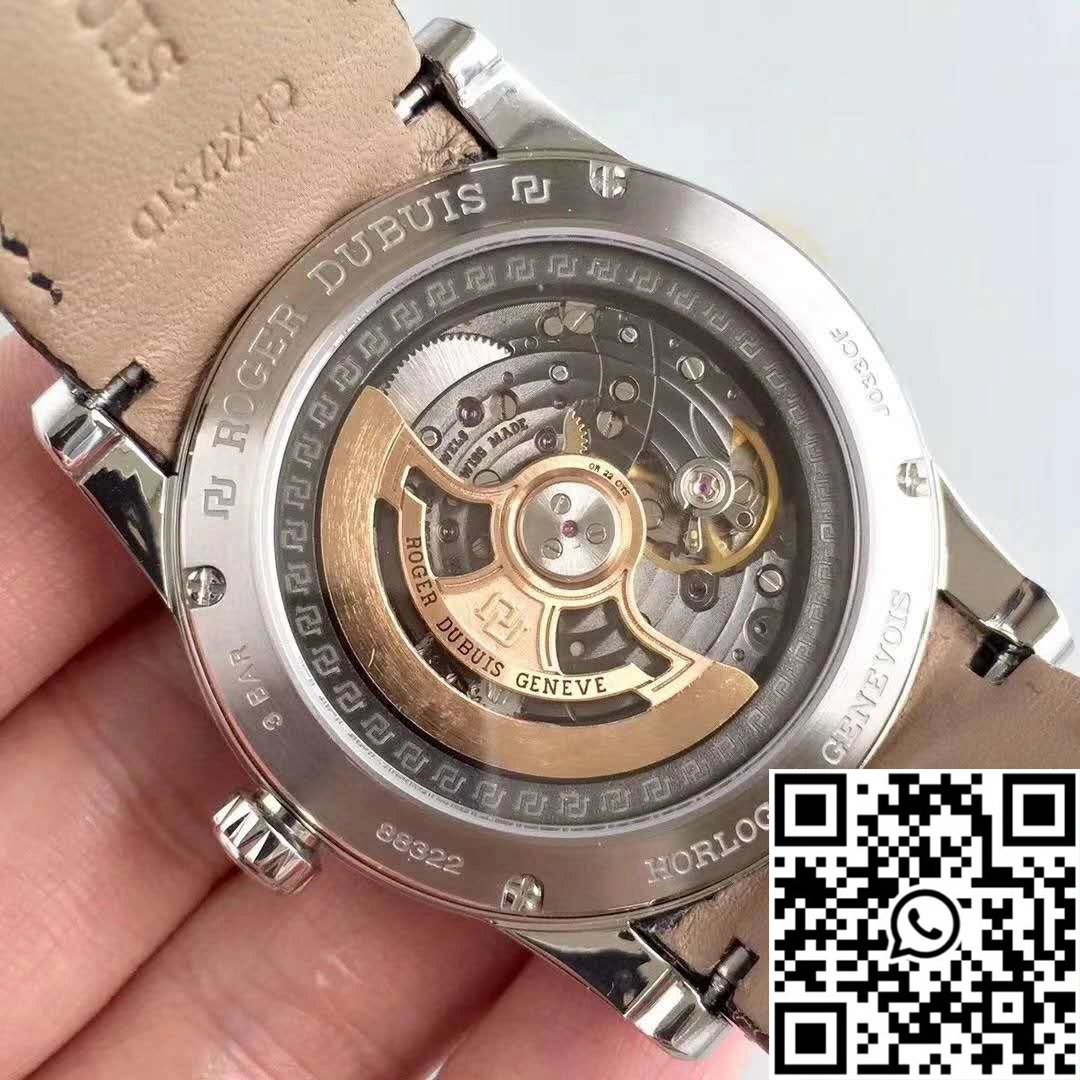 Roger Dubuis Excalibur 42MM Automatic RDDBEX0536 Silver Dial Upgraded 2518