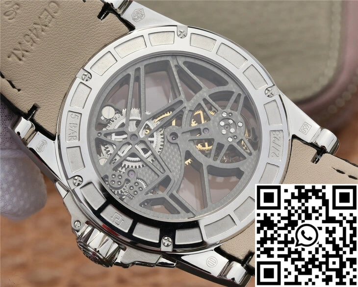 Roger Dubuis Excalibur RDDBEX0260 JB Factory Skeleton Tourbillon Dial Classic 2528
