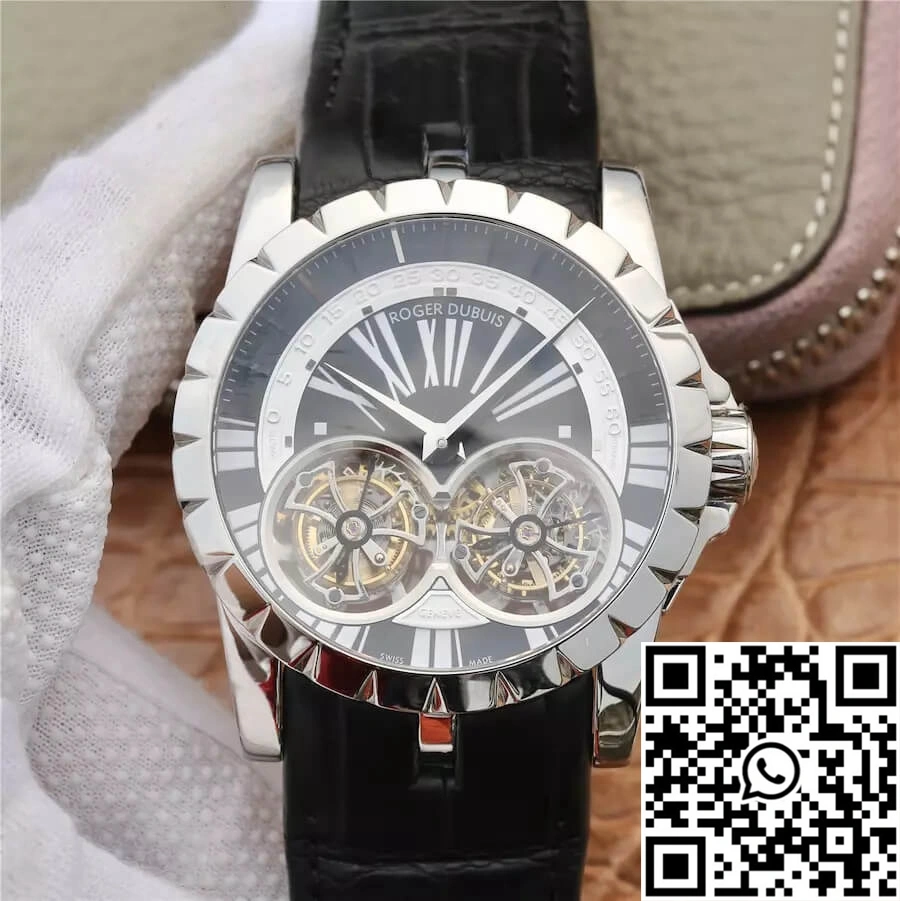 Thermal Roger Dubuis Excalibur RDDBEX0291 JB Factory Tourbillon Black Dial 2519