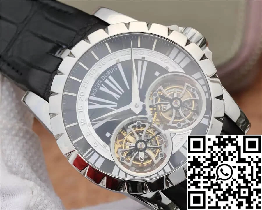 Thermal Roger Dubuis Excalibur RDDBEX0291 JB Factory Tourbillon Black Dial 2519