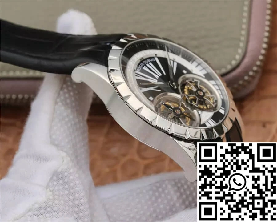 Thermal Roger Dubuis Excalibur RDDBEX0291 JB Factory Tourbillon Black Dial 2519