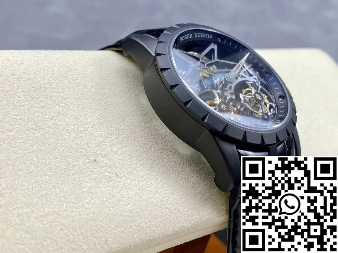 Roger Dubuis Excalibur RDDBEX0364 YS Factory Skeleton Double Tourbillon Dial SportInspired 2521