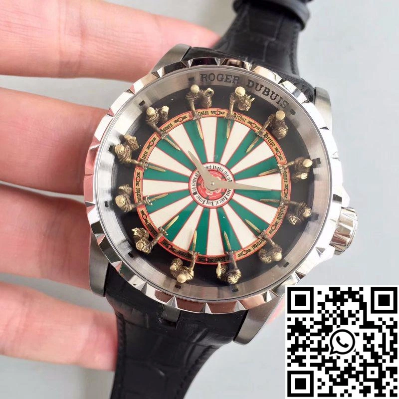 Roger Dubuis Excalibur RDDBEX0398 Green White Table Dial Compact 2540