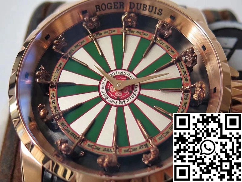 Roger Dubuis Excalibur RDDBEX0398 Knights of the Round Table II ZF Factory Rose Gold DailyWear 2525