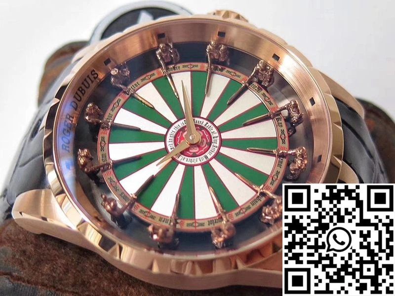 Roger Dubuis Excalibur RDDBEX0398 Knights of the Round Table II ZF Factory Rose Gold DailyWear 2525