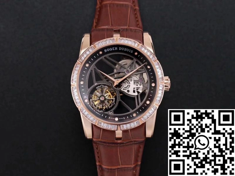 Roger Dubuis Excalibur RDDBEX0404 JB Factory V3 Rose Gold Tourbillon Sustainable 2536