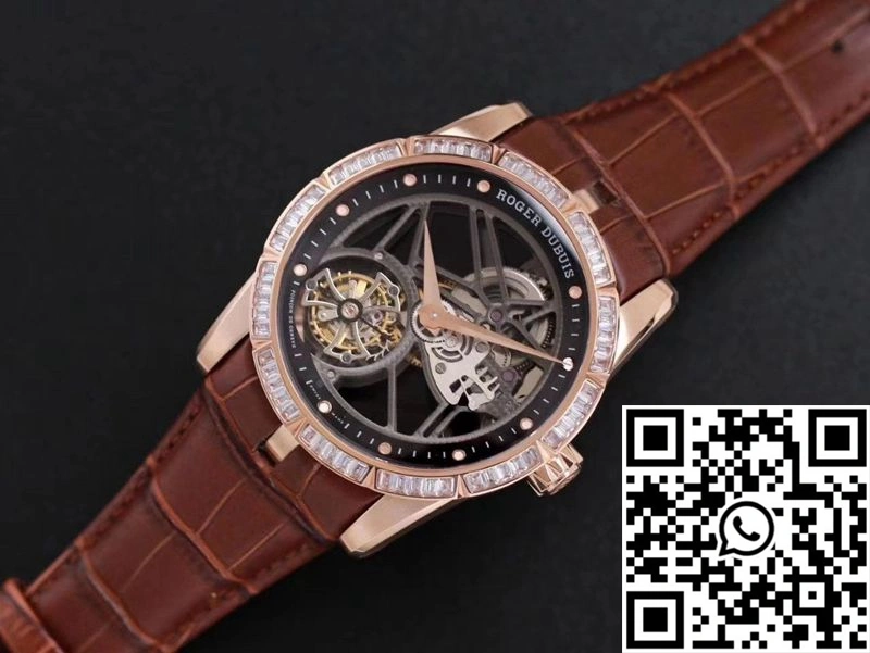 Roger Dubuis Excalibur RDDBEX0404 JB Factory V3 Rose Gold Tourbillon Sustainable 2536