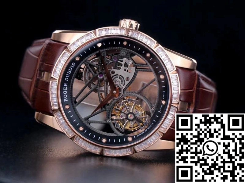 Roger Dubuis Excalibur RDDBEX0404 JB Factory V3 Rose Gold Tourbillon Sustainable 2536