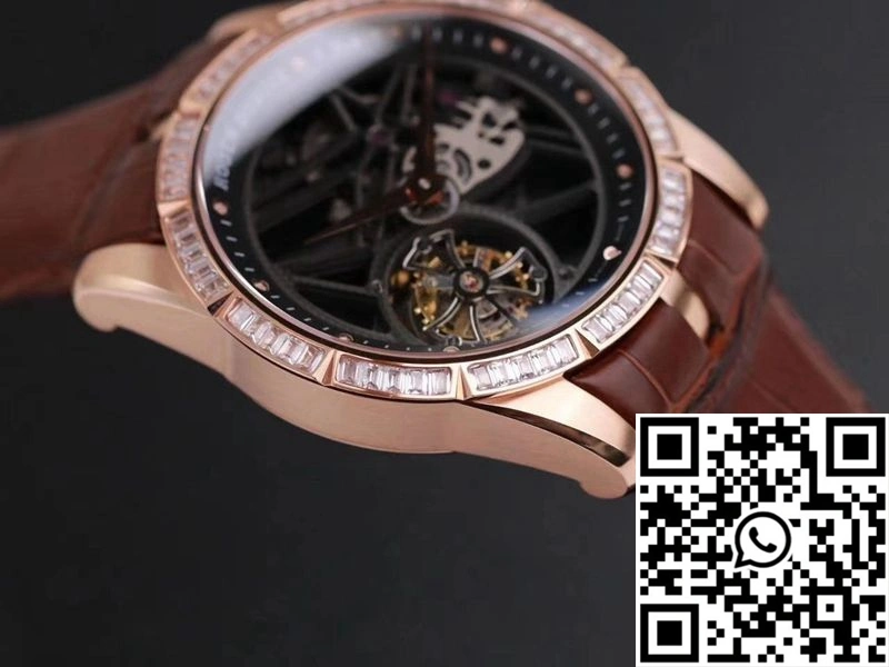 Roger Dubuis Excalibur RDDBEX0404 JB Factory V3 Rose Gold Tourbillon Sustainable 2536