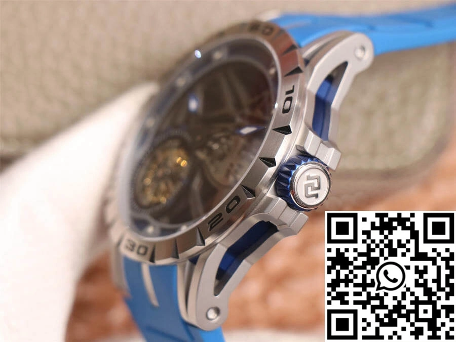 Roger Dubuis Excalibur Spidr RDDBEX0479 JB Factory Tourbillon Skeleton Dial UrbanStyle 2532