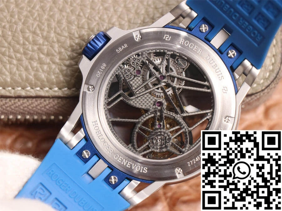 Roger Dubuis Excalibur Spidr RDDBEX0479 JB Factory Tourbillon Skeleton Dial UrbanStyle 2532