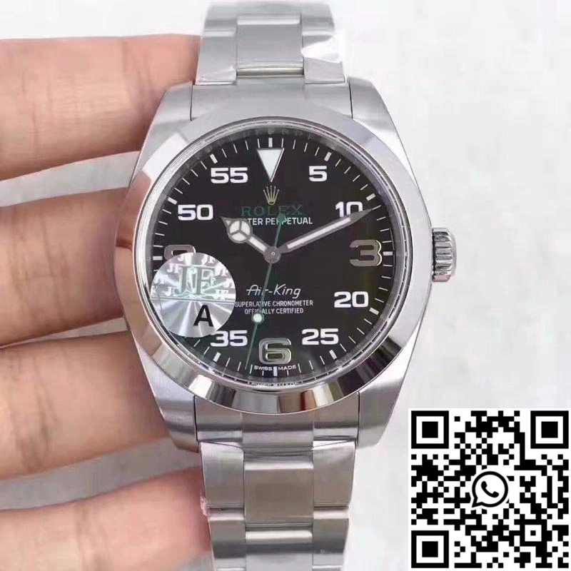 StreetReady Rolex Air-King 116900 JF Factory Black Dial 619