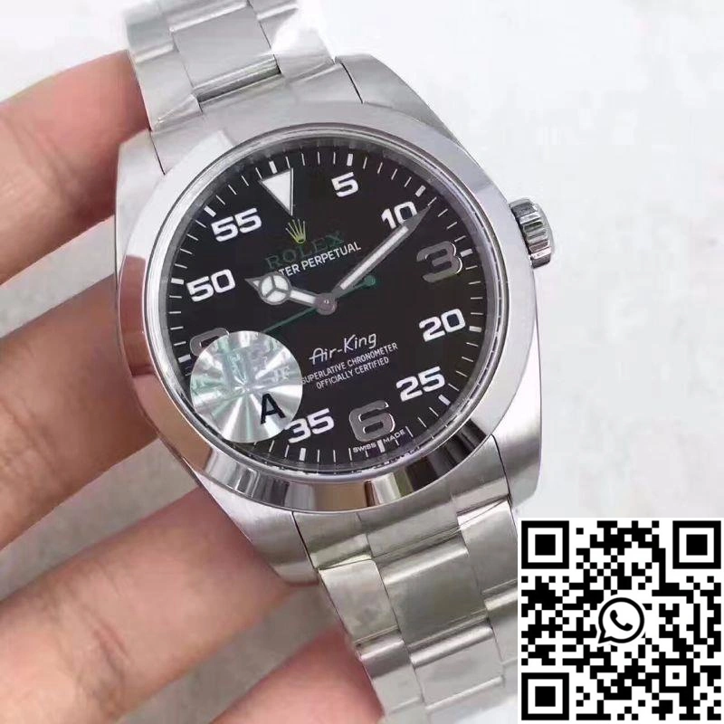 StreetReady Rolex Air-King 116900 JF Factory Black Dial 619