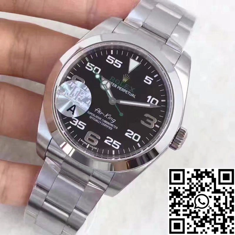 StreetReady Rolex Air-King 116900 JF Factory Black Dial 619