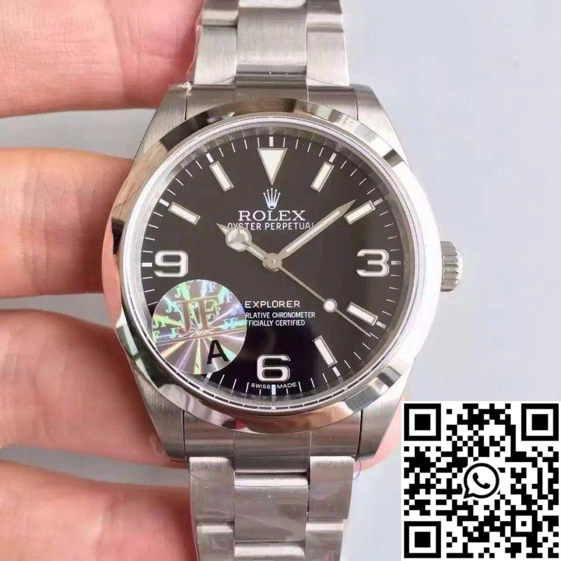 Timeless Rolex Air King M116900-0002 JF Factory Black Dial 618