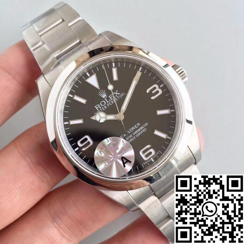 Timeless Rolex Air King M116900-0002 JF Factory Black Dial 618