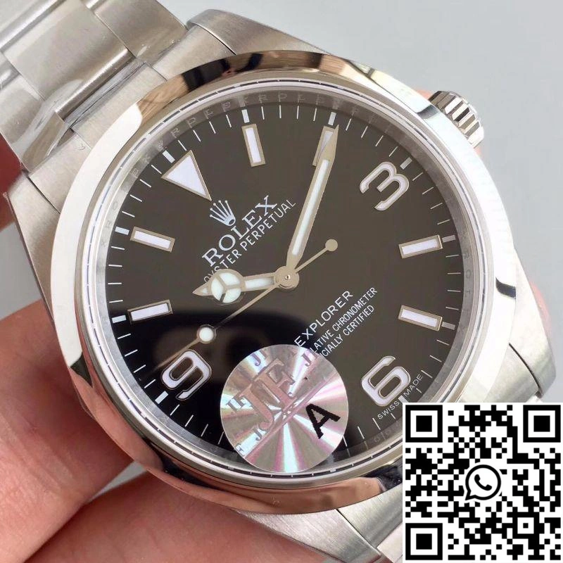Timeless Rolex Air King M116900-0002 JF Factory Black Dial 618