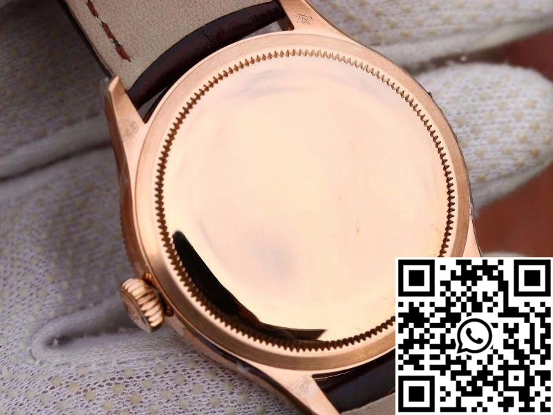 Tailored Rolex Celini Date 50515 MKS Factory 18K Rose Gold Case 628