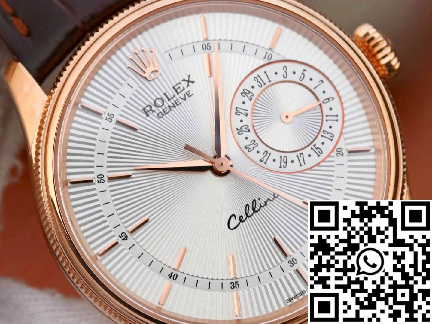 Rolex Celini Date M50515-0008 MKS Factory Silver Dial Reliable 631
