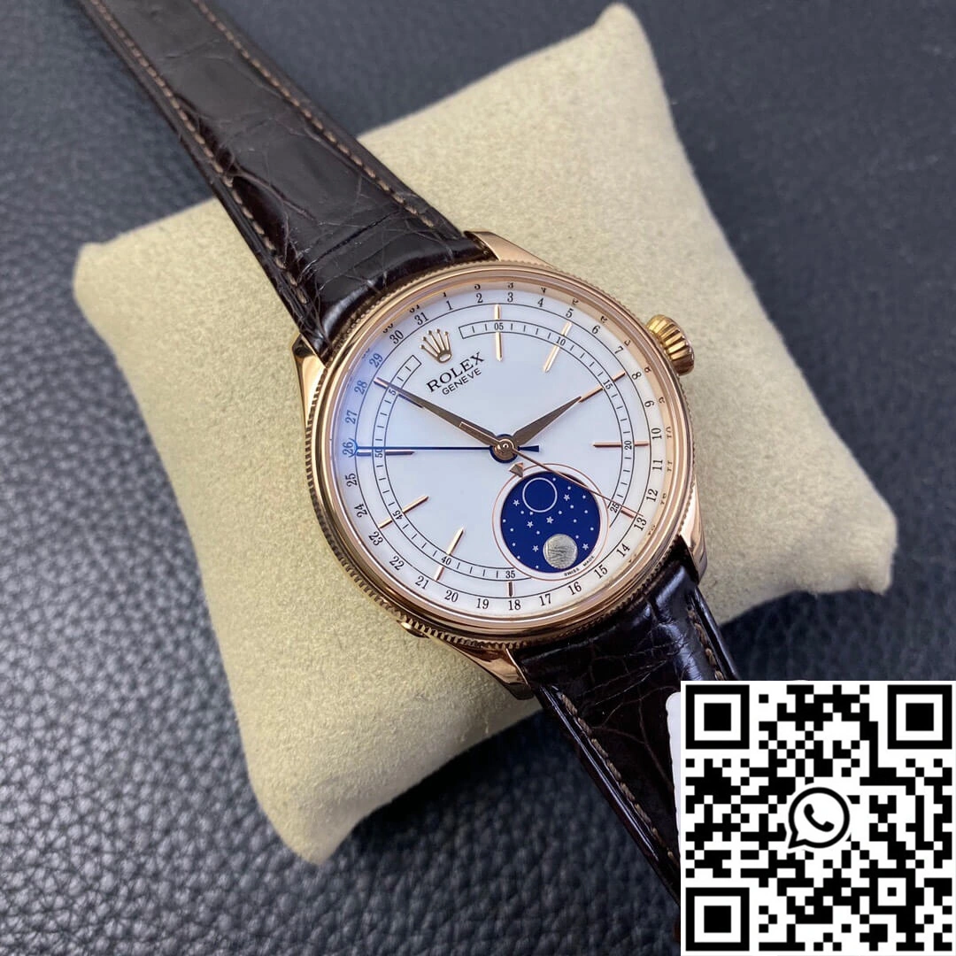 Sophisticated Rolex Cellini M50535-0002 KZ Factory Rose Gold 625