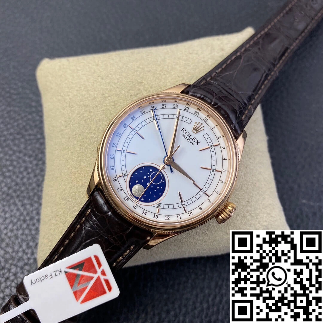 Sophisticated Rolex Cellini M50535-0002 KZ Factory Rose Gold 625