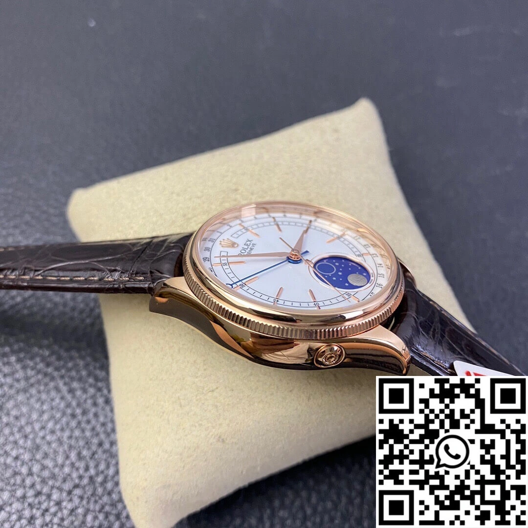 Sophisticated Rolex Cellini M50535-0002 KZ Factory Rose Gold 625
