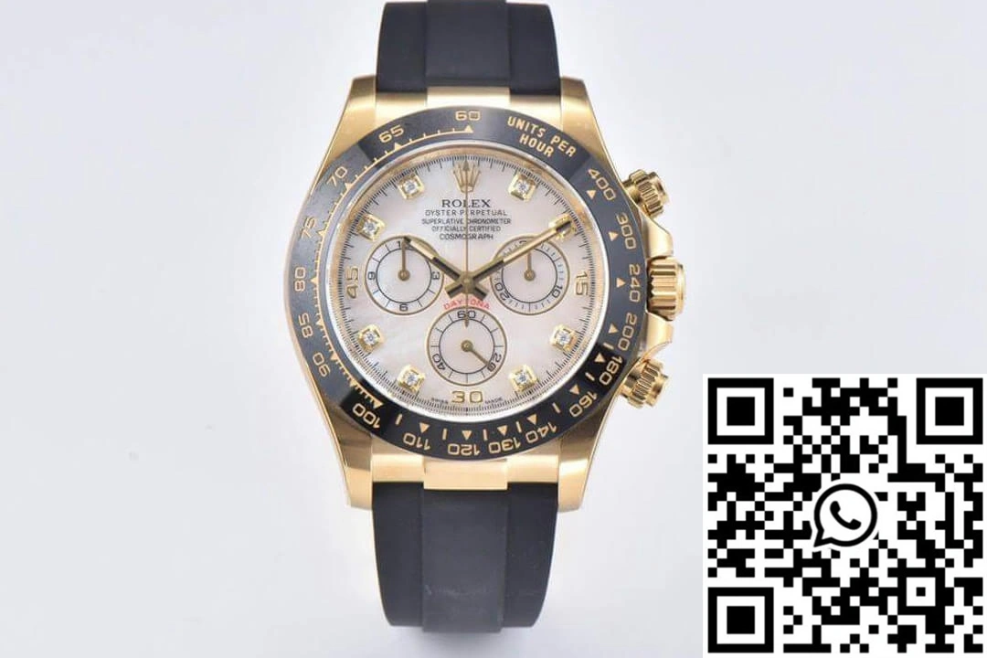 Flexible Rolex Cosmograph Daytona 116518LN-0037 Clean Factory Ceramic Bezel 1054