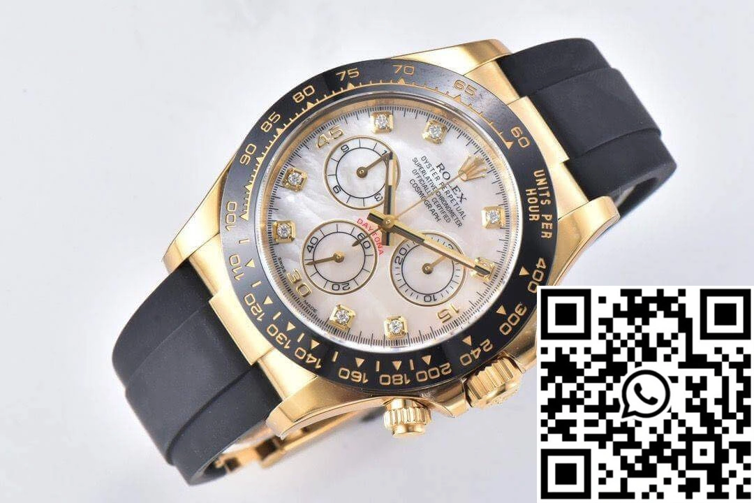 Flexible Rolex Cosmograph Daytona 116518LN-0037 Clean Factory Ceramic Bezel 1054