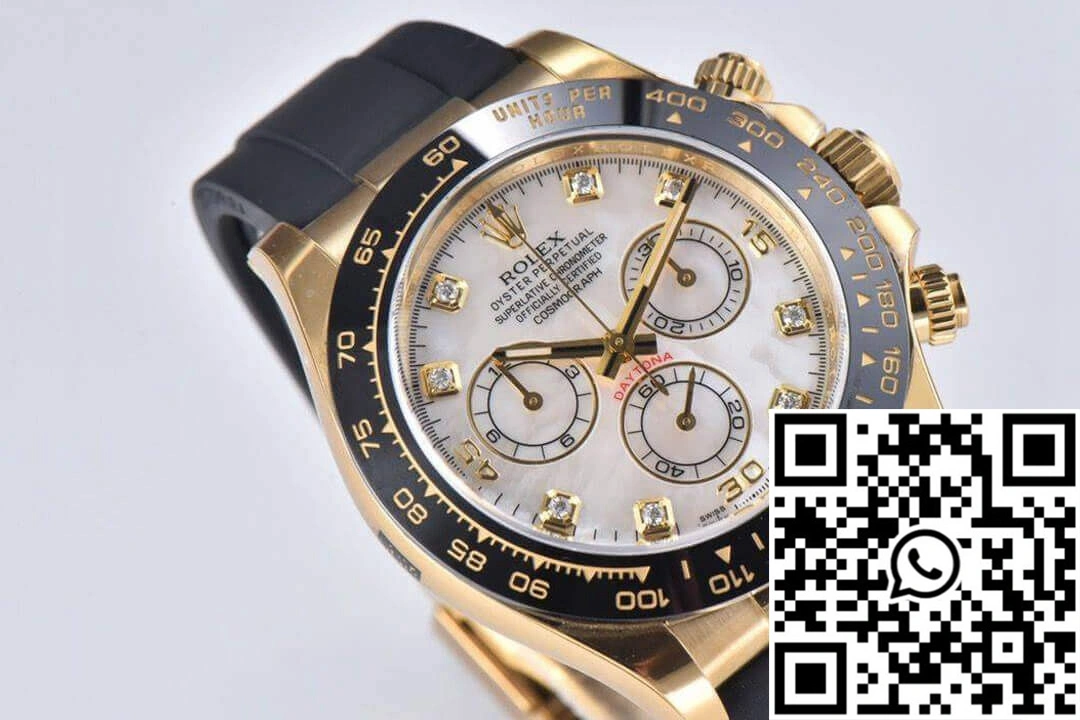 Flexible Rolex Cosmograph Daytona 116518LN-0037 Clean Factory Ceramic Bezel 1054
