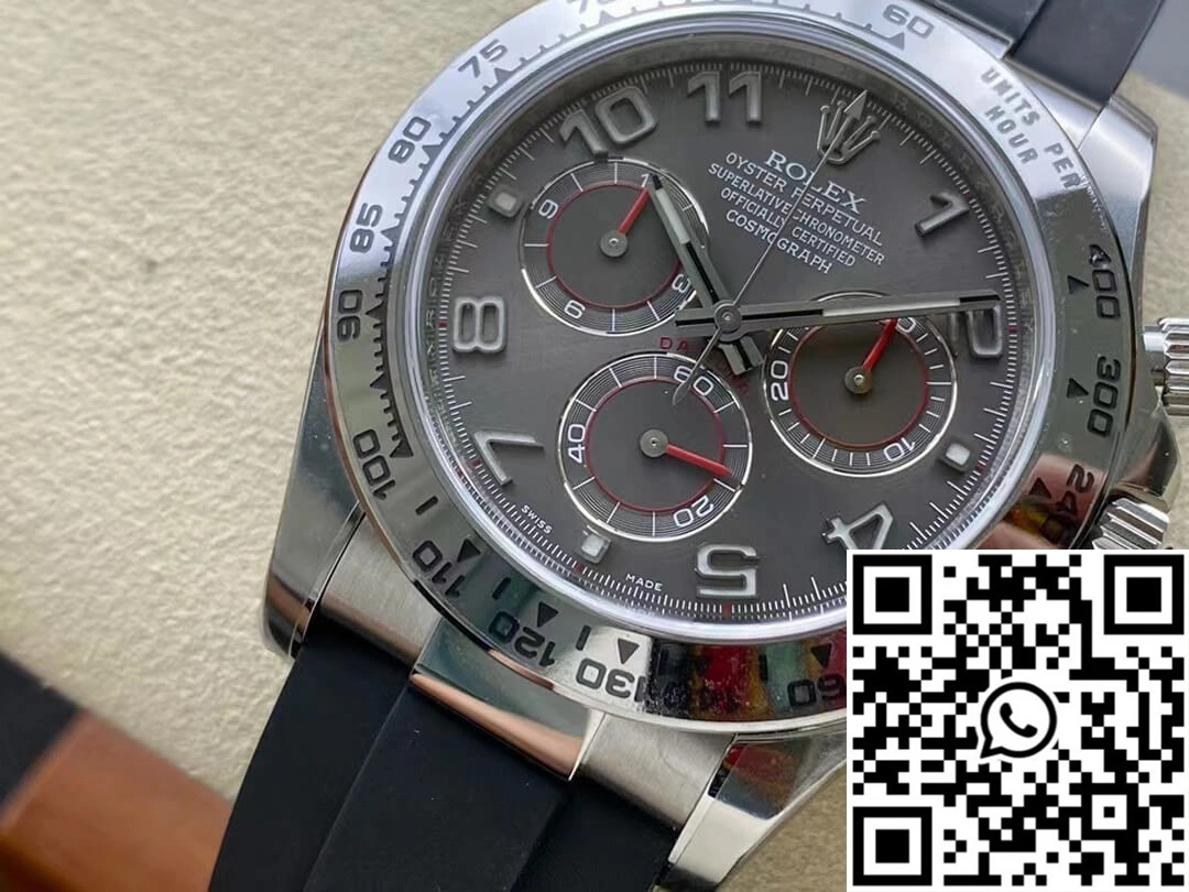 Rolex Cosmograph Daytona 116519-0104 Clean Factory Grey Dial Packable 1079