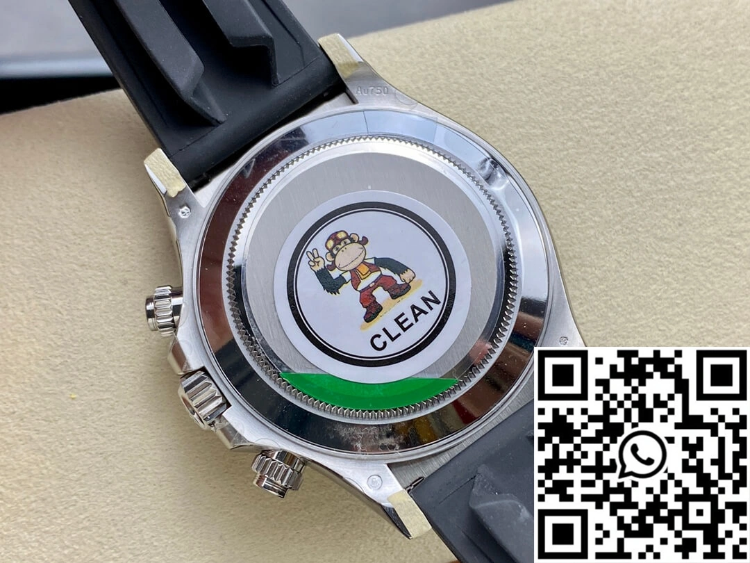 Chic Rolex Cosmograph Daytona 116519 Clean Factory Silvery White Dial 1091