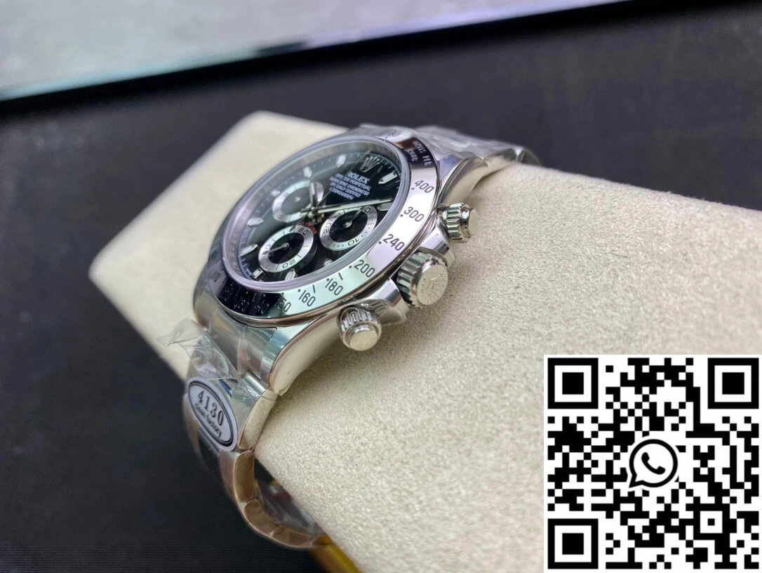 Rolex Cosmograph Daytona 116520 Clean Factory Stainless Steel Bezel MoistureWicking 1056